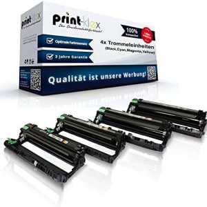 4 x unités à tambour compatibles pour Brother hl3140 CW hl3142 CW HL3150 CDN HL3150 CDW hl3152 CDW hl3170 CDW hl3172 CDW Dr-241 CL dr241 Drum Kit – Print Plus série