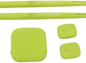 lyrlody Virtual Reality Drum Set Electronic Air Drum Kit VR Motion Senting Portable avec Pilons de Pied Pédales pour Adultes pour Enfants (GREEN)